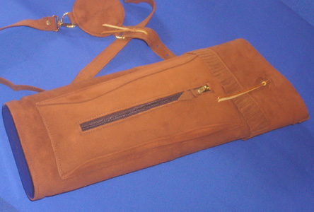 Large Leather Back Quiver